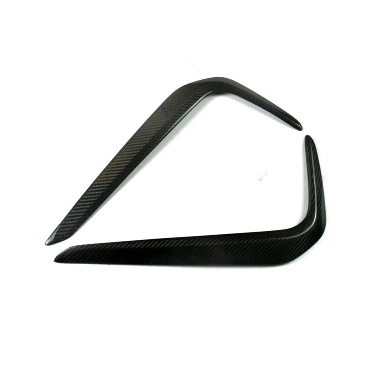 For BMW New 5 Series G30 G38 Special Front Fog Light Trim Front Bar Upper Wrap Angle Wind Knife Carbon Fibre