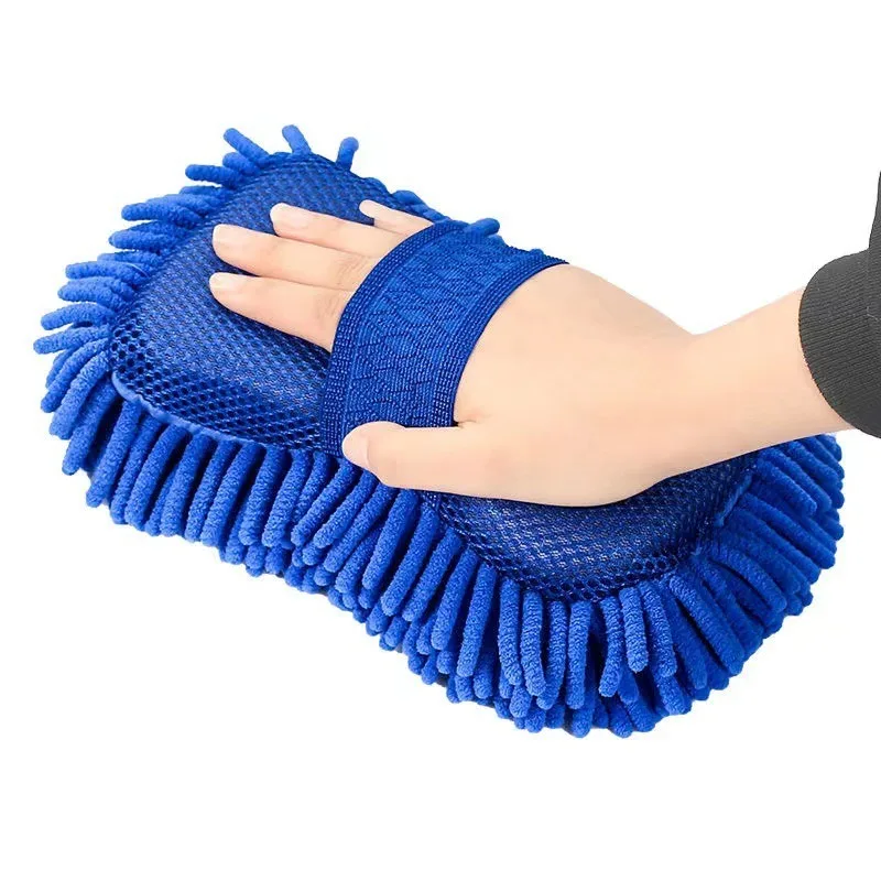 

Car Wash Microfiber Car Washer Sponge Cleaning Car Care Detailing Brushes Washing Towel Auto Gloves Styling Accessories Gadget