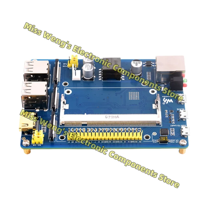 Compute Module PoE Board CM-IO-POE-BOX CM4S08032 Package A Metal chassis suitable for CM3/CM3+