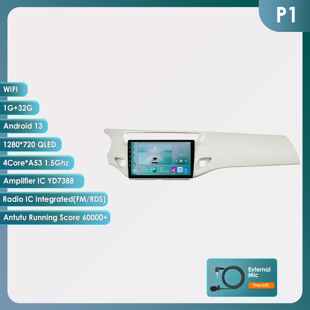 Android autoradio voor Citroen C3 DS3 2010-2016, autoradio met DSP, GPS, Carplay, intelligente multimedia en video via Snapdragon 6115