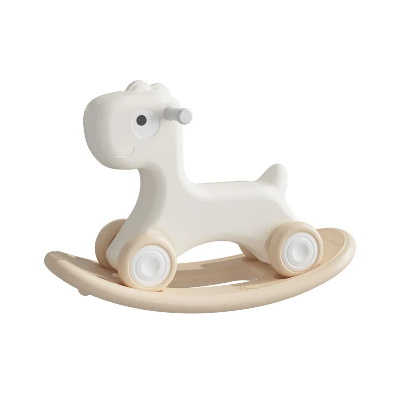 Rocking Horse Horse Children Riding Baby Car 2-in-1 Toy Rocking Car Anti-fall Baby Rocking Chair