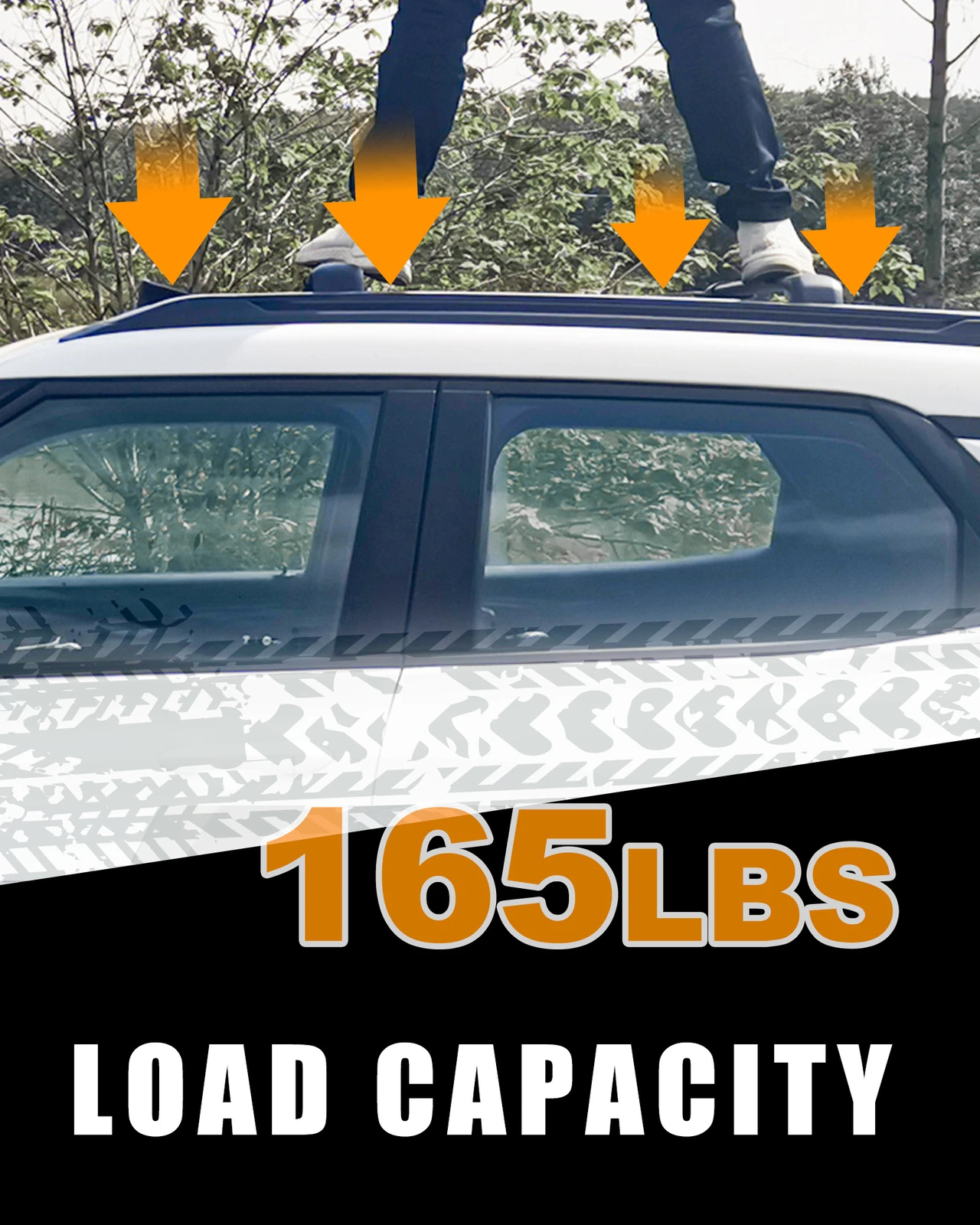 Barre trasversali adatte per Chevrolet Chevy Trailblazer 2021-2024 Barre trasversali per portapacchi per auto