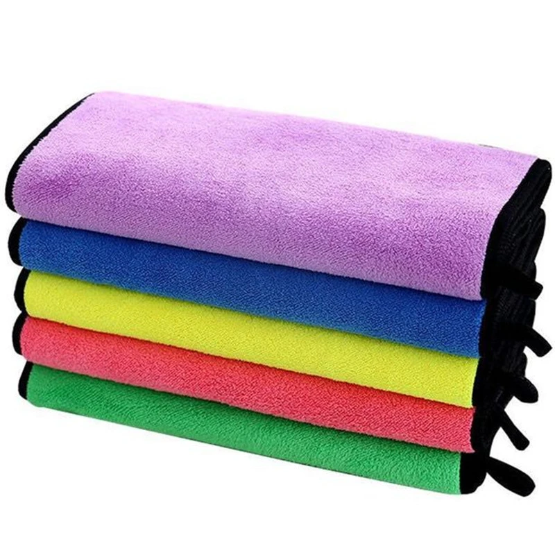 Ultra-Absorbent Pet Bath Towel Absorbent Bath Towel Microfiber Drying Towel for Small Medium Dogs Cats Machine Washable