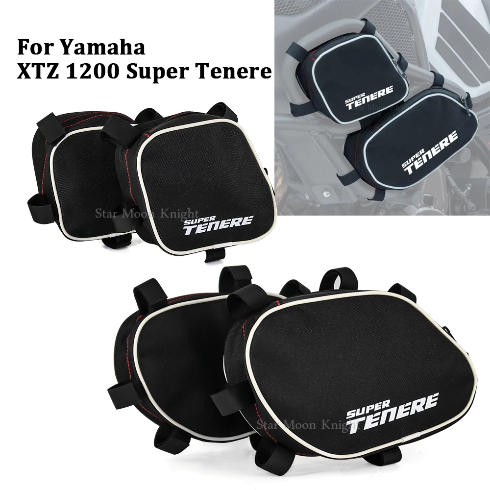 

For Yamaha XTZ1200 XT1200Z Super Tenere Bumper Frame Crash Bars Bags Repair Tool Placement Waterproof Bag Package Toolbox