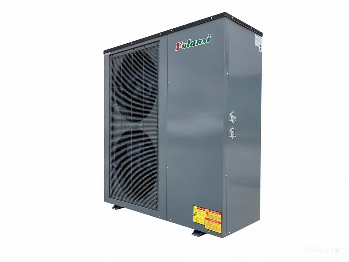 Pompe à chaleur air-eau Folansi 22 kW, classe énergétique TUV A++, onduleur DC, chauffage et refroidissement, Folansi FAD-06