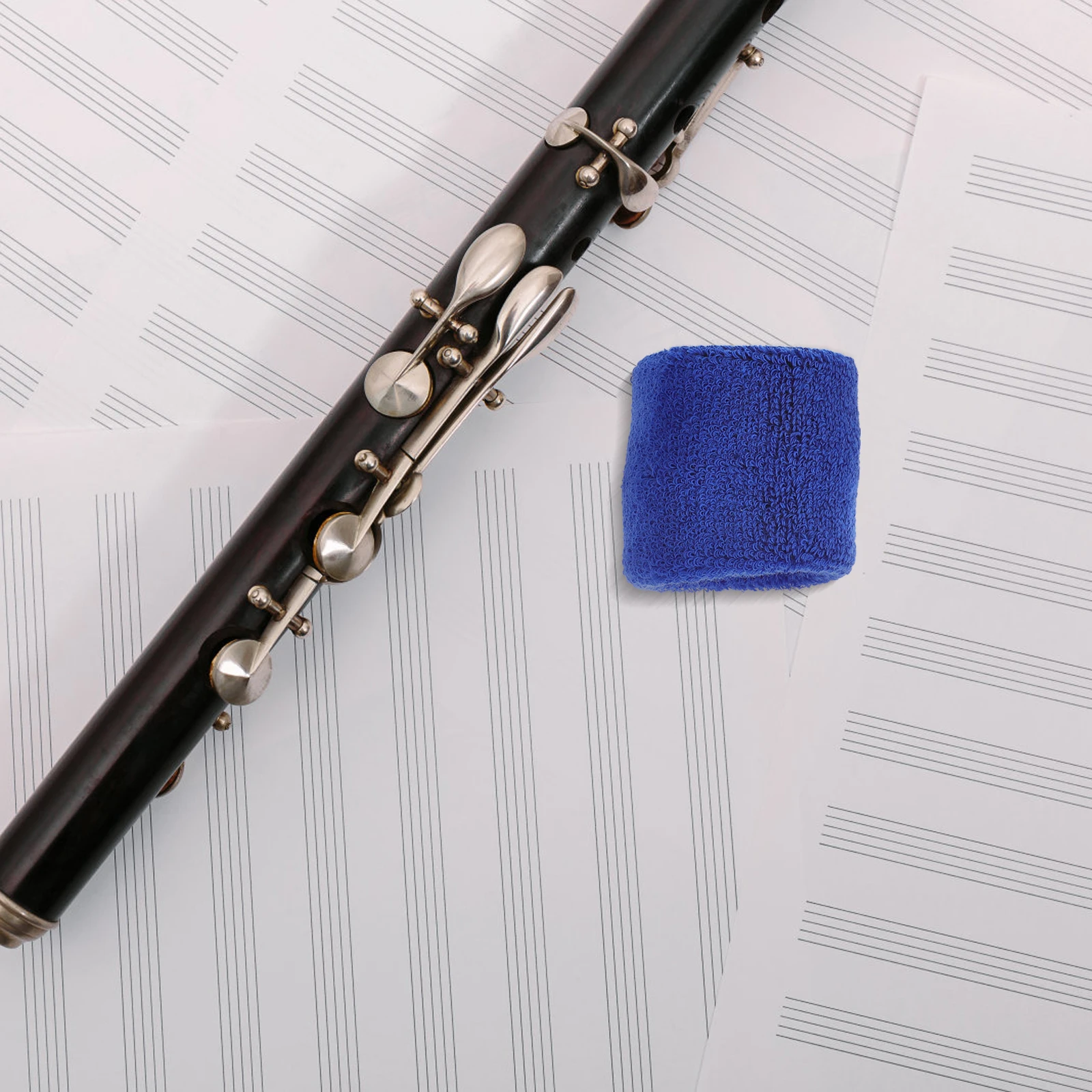 

Hair Tube Waterproof Sleeve Accessories Cotton Mouthpiece Cover Wind Instrument Electric Blowpipe Absorbing