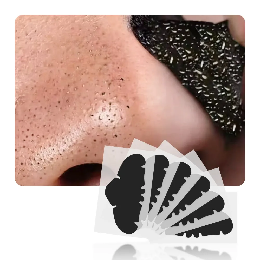 Black Hydrocolloid Nose Strips, Blackhead Remover, Gentle Oil Control Patches for Blackheads & Whiteheads.