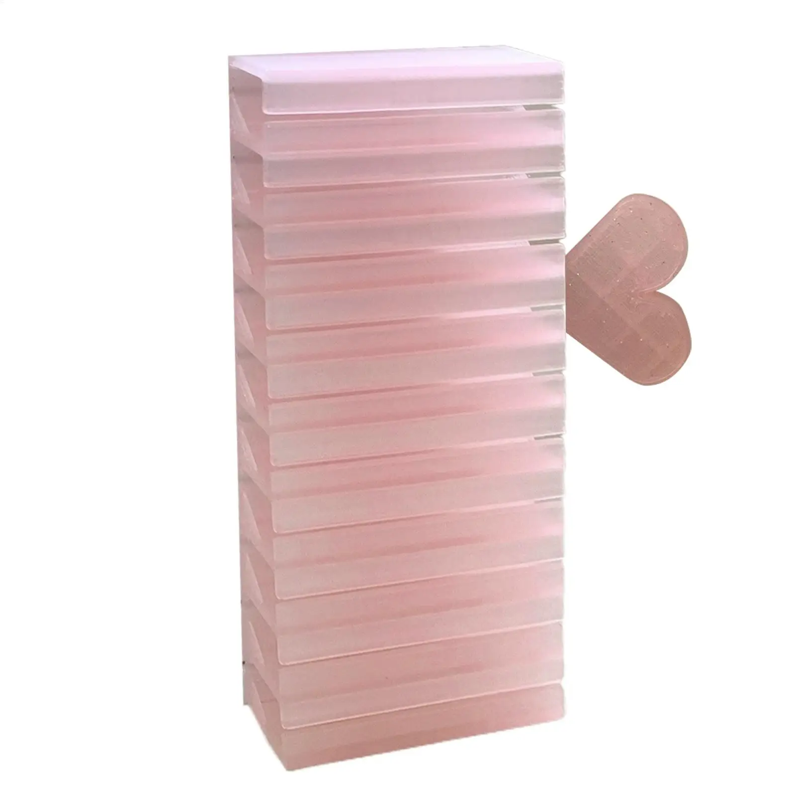 Nail Transfer Paper Storage Box Fingernail Decal Storage Container Transfer Foil Storage Organizer For Foil Rolls And Stickers