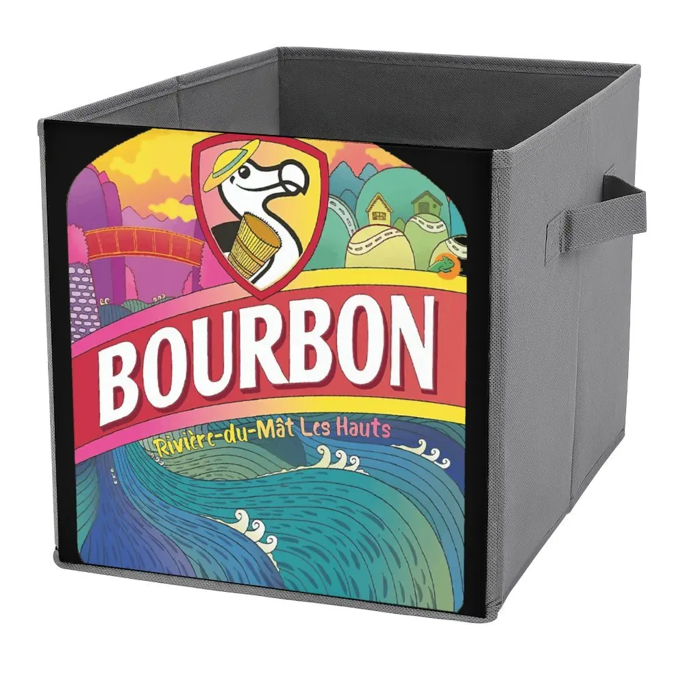 Storage Tank Bourbon Dodo Beer  Shower Curtain Folding Storage Box Large Capacity Can Be Folded Travel Storage Premium Staying B