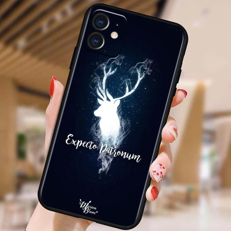 Anime Potters Wand Art Phone Case For Apple iPhone 15 Ultra 14 13 12 11 XS XR X 8 7 Pro Max Plus mini Black Cover