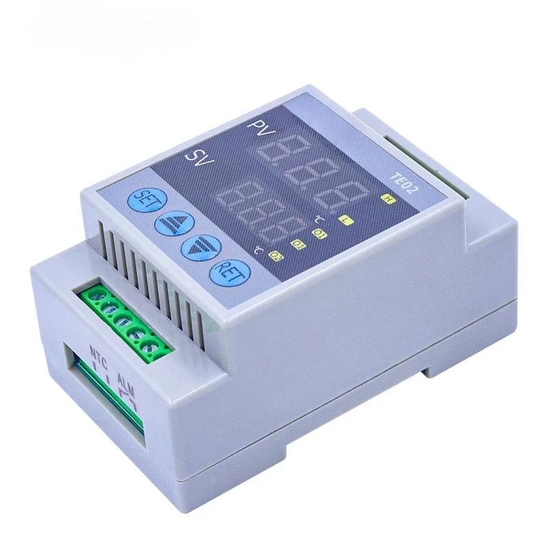 High Precision Temperature Controller Digital Display Thermostat Module Temperature Control Switch Micro 24V/AC220V