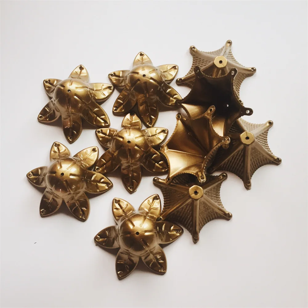 Accesorios de campanas de viento DIY, colgante de tapa de campana de viento antiguo, adornos de campanas de viento de plástico, pieza de repuesto, decoración colgante para jardín y patio