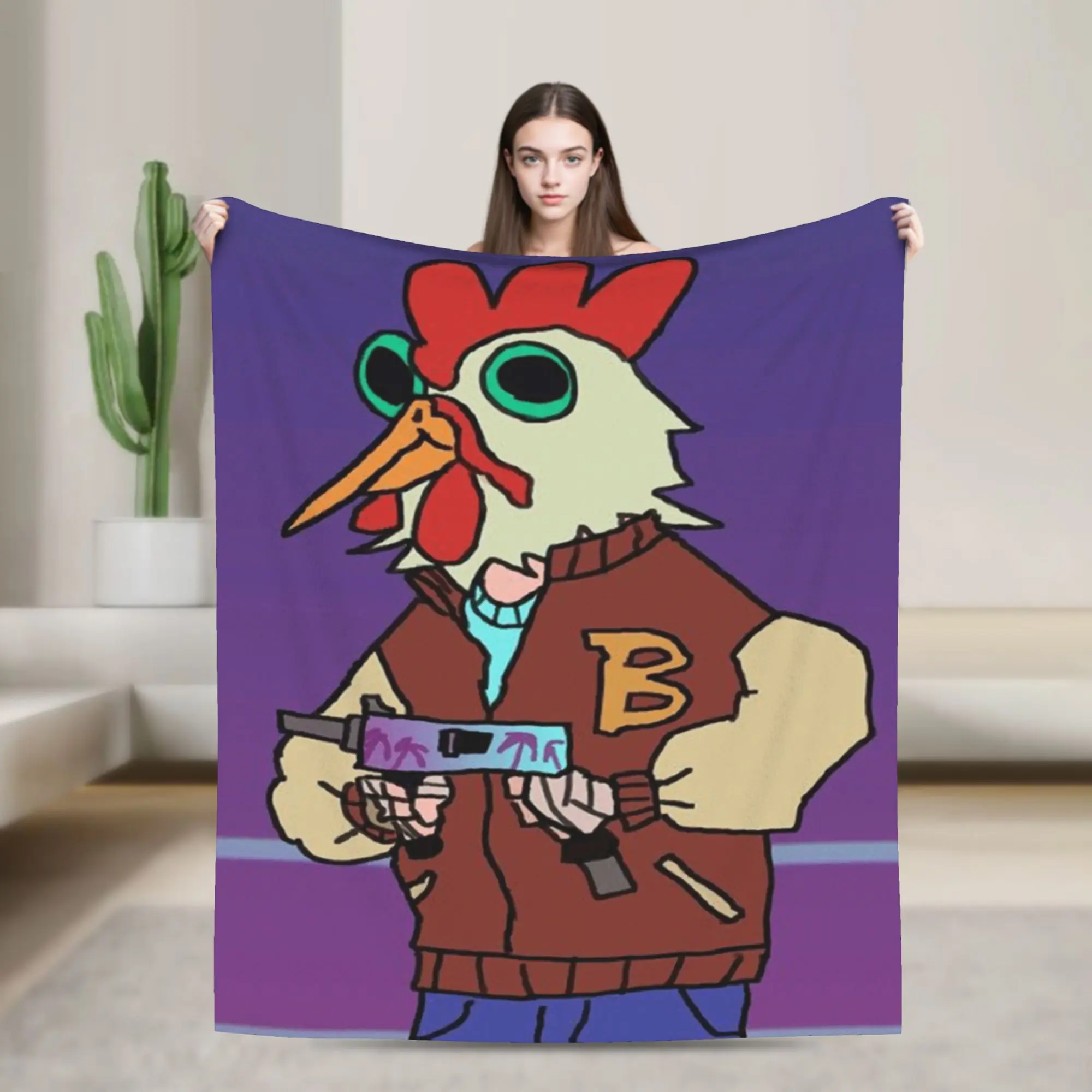 لينة الدافئة بطانية الفتيات الفتيان التخييم الخط الساخن ميامي الفراش يلقي لعبة الفانيلا المفرش لغرفة المعيشة مضحك غطاء سرير أريكة #1