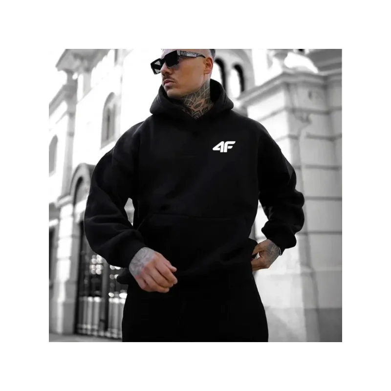 Man Hooded Sweatshirts All Season Daily Casual Sports Hoody Coats Home Outdoor Comfort Gym Fitness Hoodies Fashion Men's Clothes