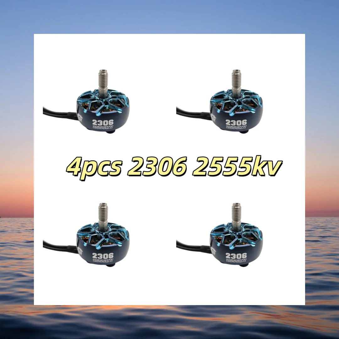 Iflight 2306 motores 2306 2555kv/1755kv 4s-6s 2306 motor sem escova compatível com une hélice nazgul de 5 polegadas pour drone fpv