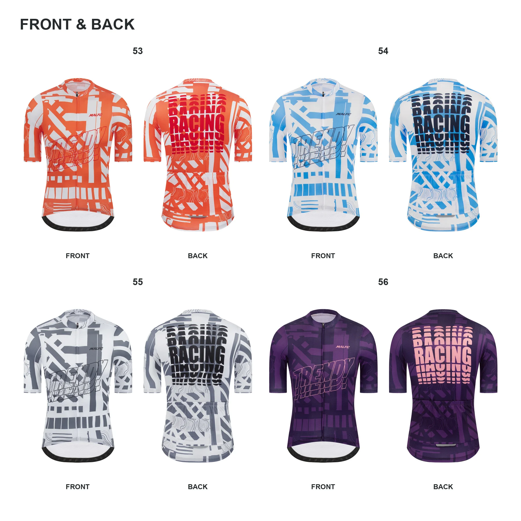 MALFC Man Road Cycling Jersey Short Sleeve Bicycle Bike Shirt Cycling Top Breathable Quick Dry