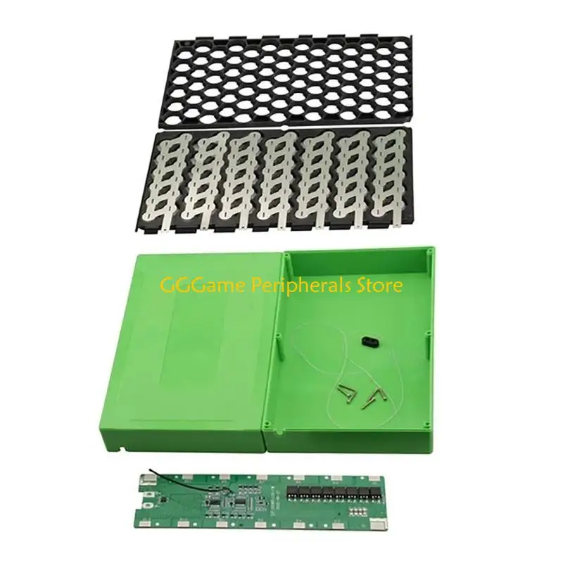 U55B 13S 48V E-Bike Battery Box 13S 6P 18650 Cell Housing Case Shells Holder 48V12AH Lithium Battery Cell Plastic Case