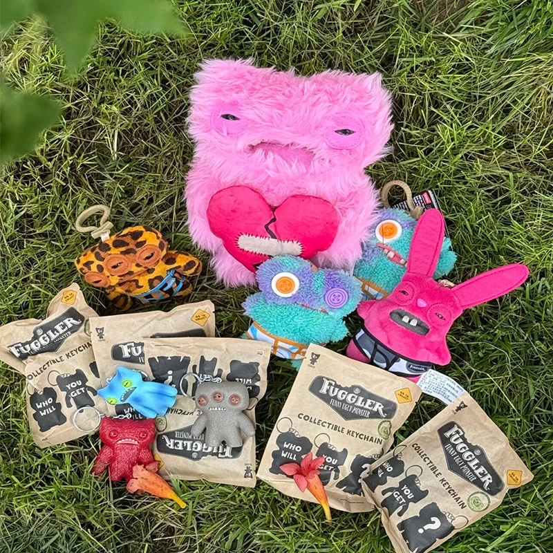 오리지널 Fuggler 피규어 장난감 블라인드 박스 재미 있은 추악한 치아 괴물 Fugglers 액션 입상 Collectible Model Dolls Gift Kids