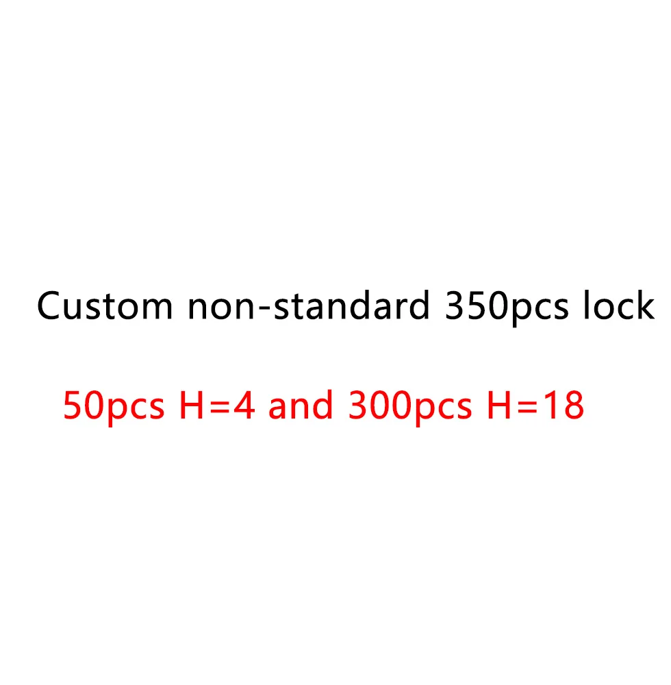 

Custom non-standard 350pcs lock