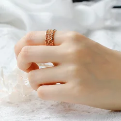 LAMOON Gemstone Natrual Moonstone Ring For Women Vintage Hollow Out Palace Ring 925 Sterling Silver Gold Plated Fine Jewelry