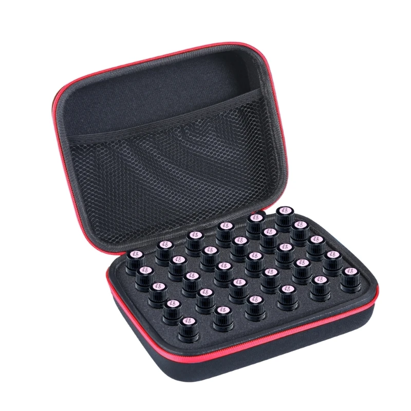 Enthusiasts Essential Oil Travel Case Secure Storage Bag For 5-10ML Bottles