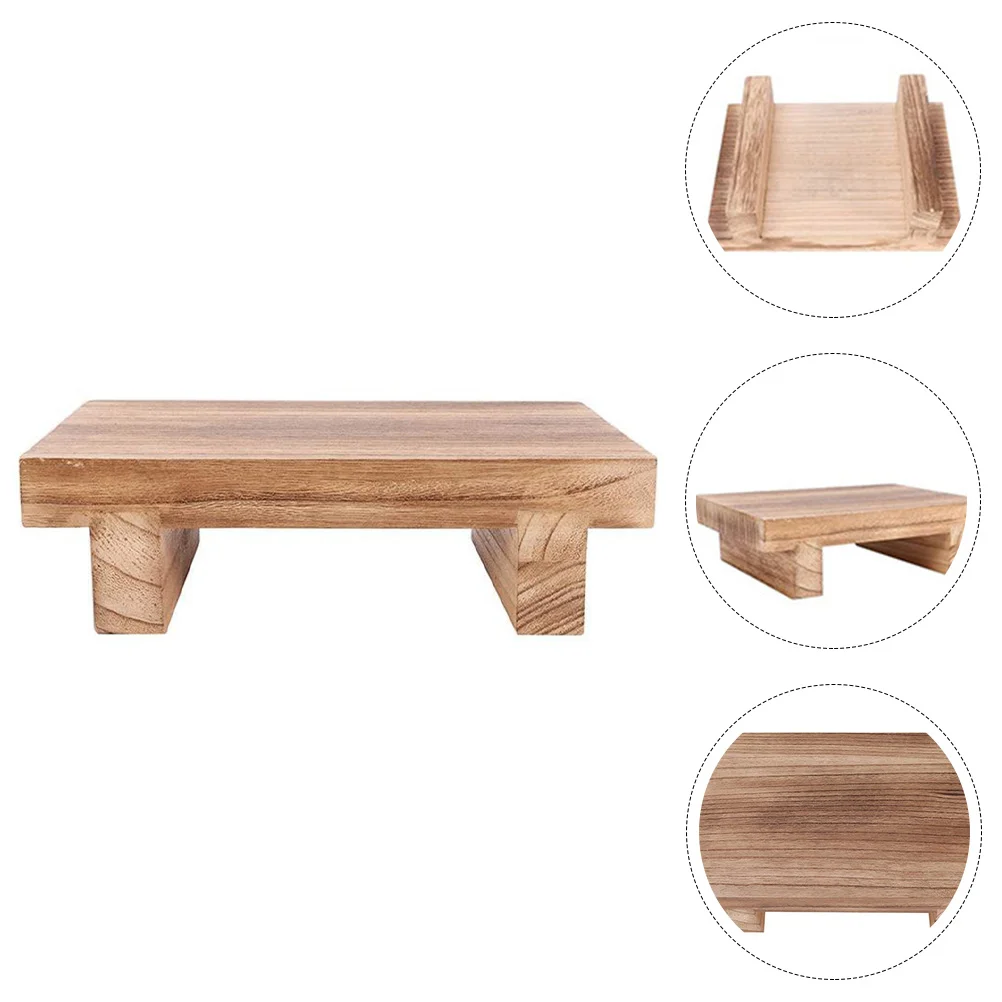 

Bedside Step Stool Wooden Bedroom Footstool Kids Bench Stepping Stools for Adults Office Desk Footrest Outdoor Chairs