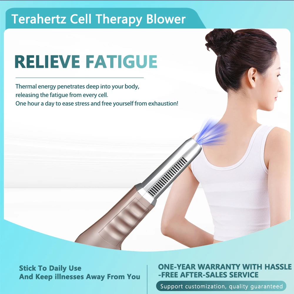 1200W elektrische stimulator High Power blauw licht verwarming genezingsapparaat Terahertz mobiele therapie pijnbestrijding lichaamsverzorging instrument