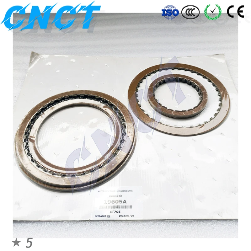 NEW 6T70 6T70E 6T75 Auto Transmission Clutch Friction Plates Kit For Buick Chevrolet Cadillac XTS 2.0T Car Accessories