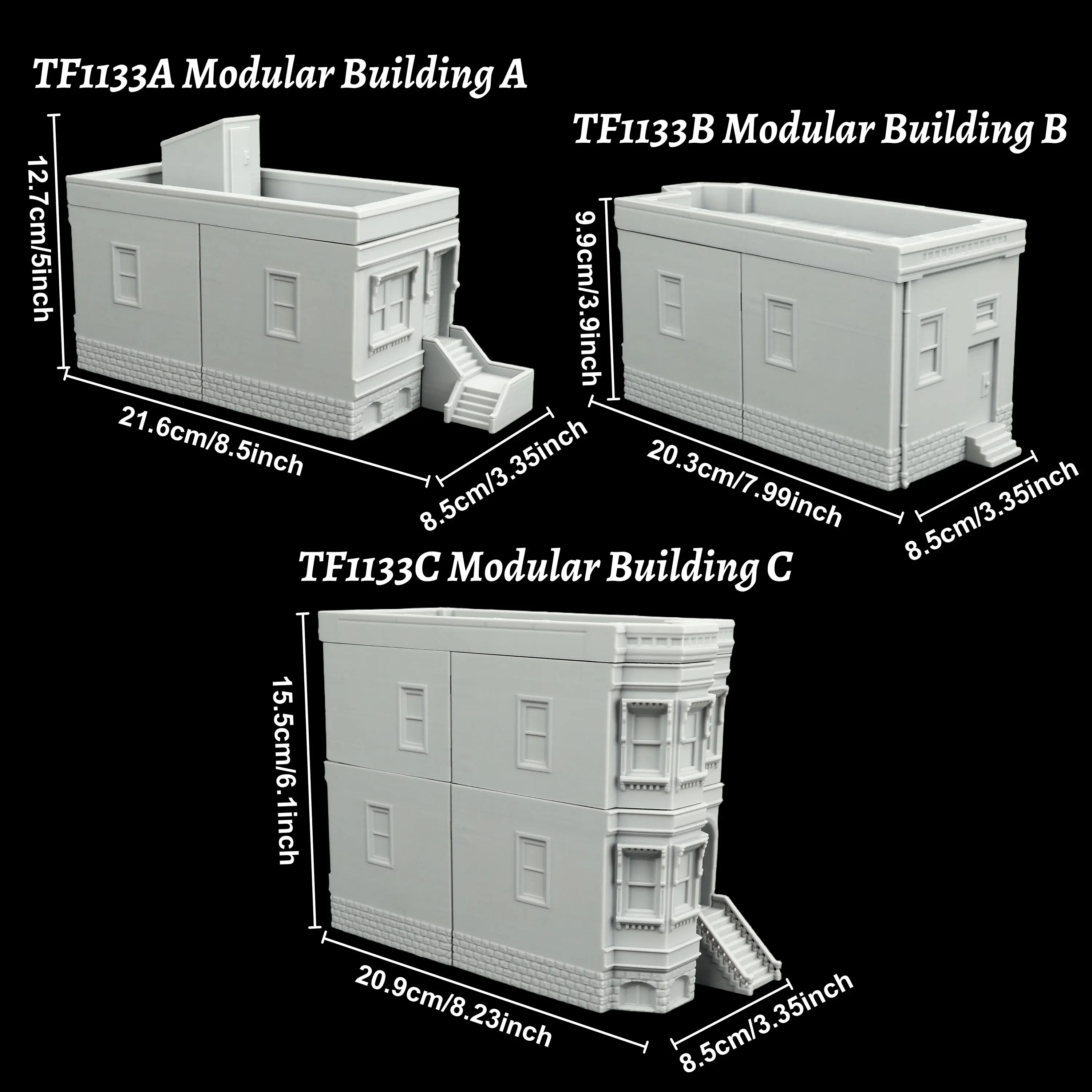 Miniature Modular Buildings Se - Gaming Set Accessories recension och pris