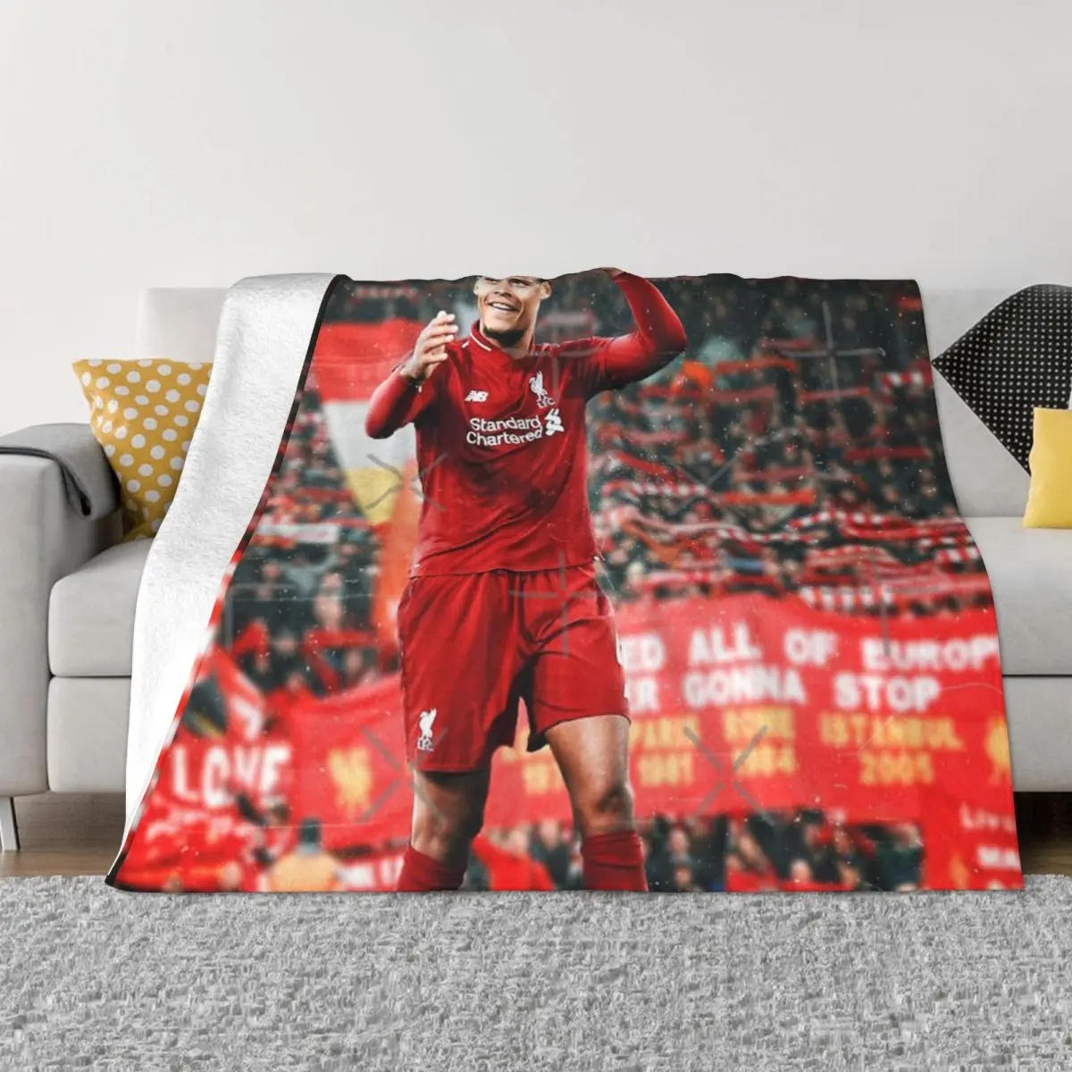 Virgil Van Dijk An Ultra-Soft Micro Fleece Blanket