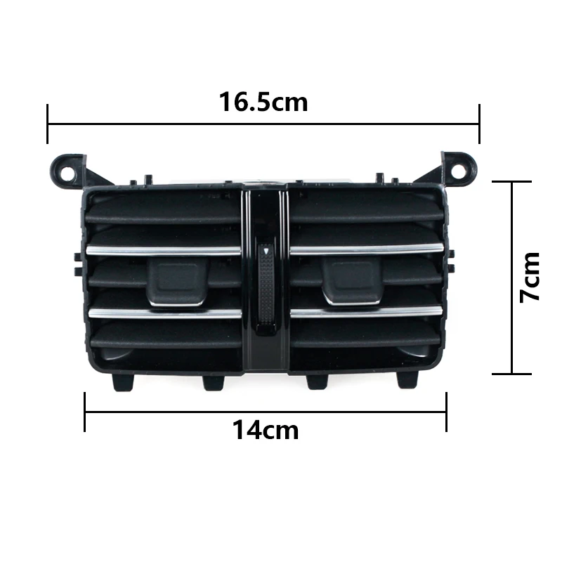 Car Rear Center Armrest Fresh Air Outlet Vent Assembly For VW Passat B8 3GD 819 203 3GD819203 3G0 819 203 A car-styling