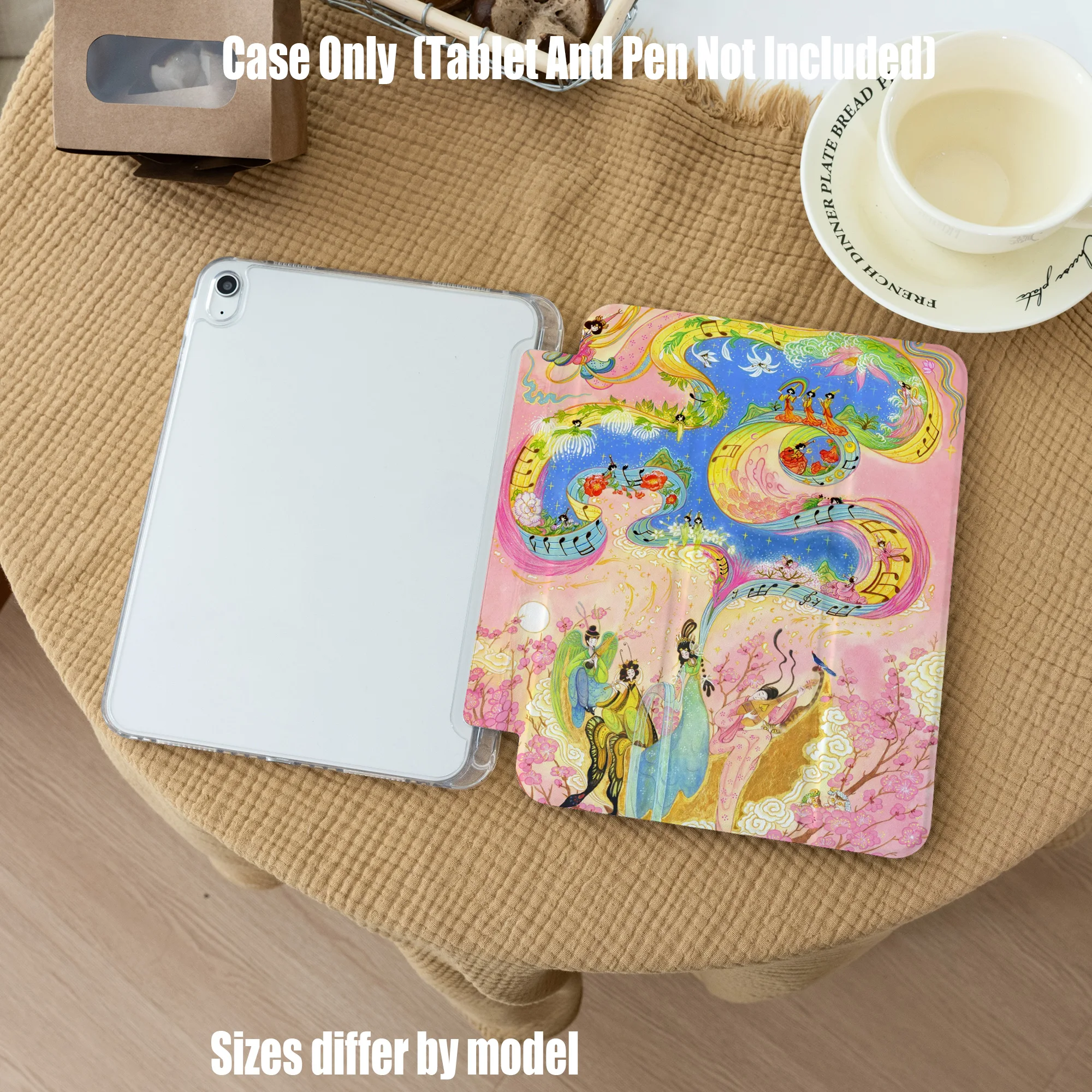 

Stylish Case For Apple iPad 10.9 10.2 Inch Air7 Pro 11 Mini Full Protection Soft Case With Elegant Colors Fit All iPad Models