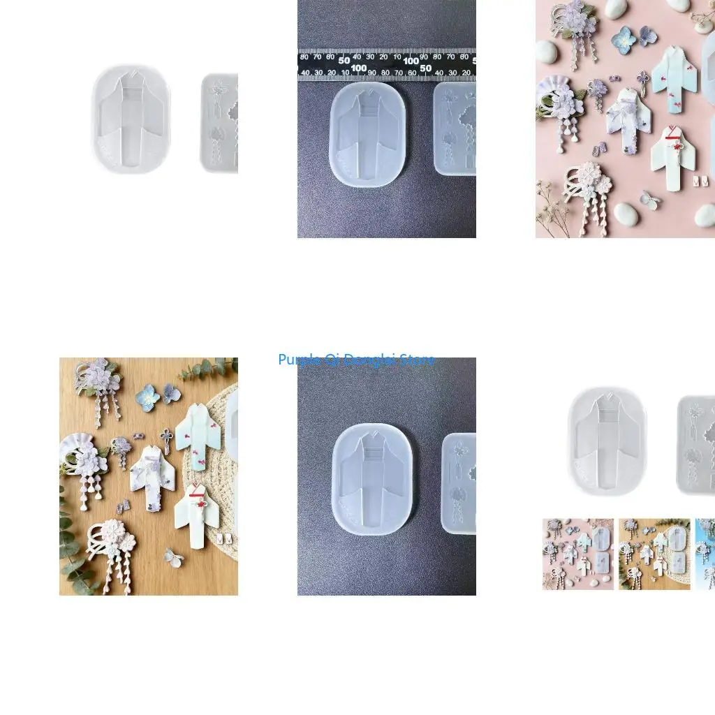 L21E Kimono Silicone Mould For Epoxy Resin And Artisanal Projects