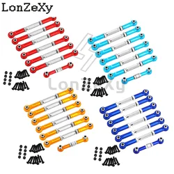 Metal Allloy Turnbuckles Camber Link Rod Linkage Set For Traxxas Slash 4X4 VXL 2WD Rustler Stampede Hoss 1/10 RC Car Upgrade