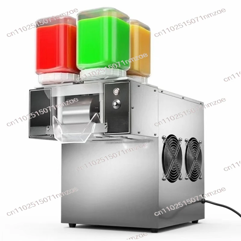 Commercial 750W Milk Snow Ice Machine Flake Ice Maker for Dessert Shop Snack Bar