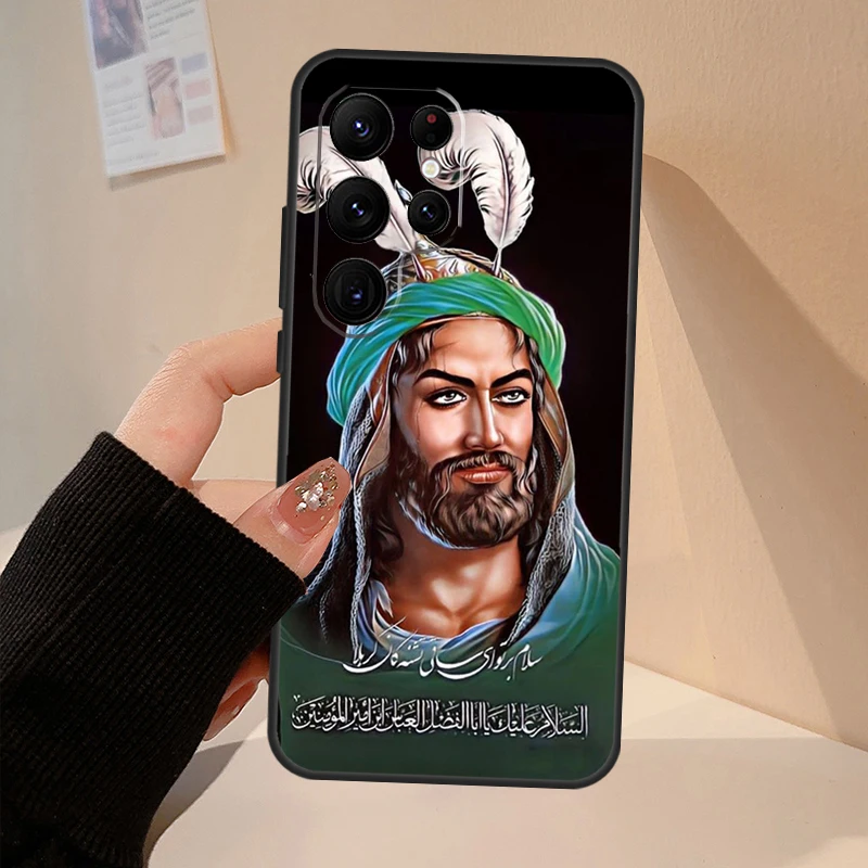 Islamic Arabic Imam Ali Hussain Case For Samsung Galaxy S23 Ultra S22 S20 S21 FE S9 S10 Plus Note 10 20 Ultra Phone Shell