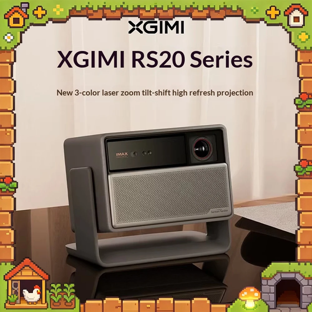 XGIMI RS 20 Ultra Max Projector Triple Laser 6100 ISO Dolby HDR IMAX 20000：1 Contrast Projectors Intelligent Obstacle Avoidance