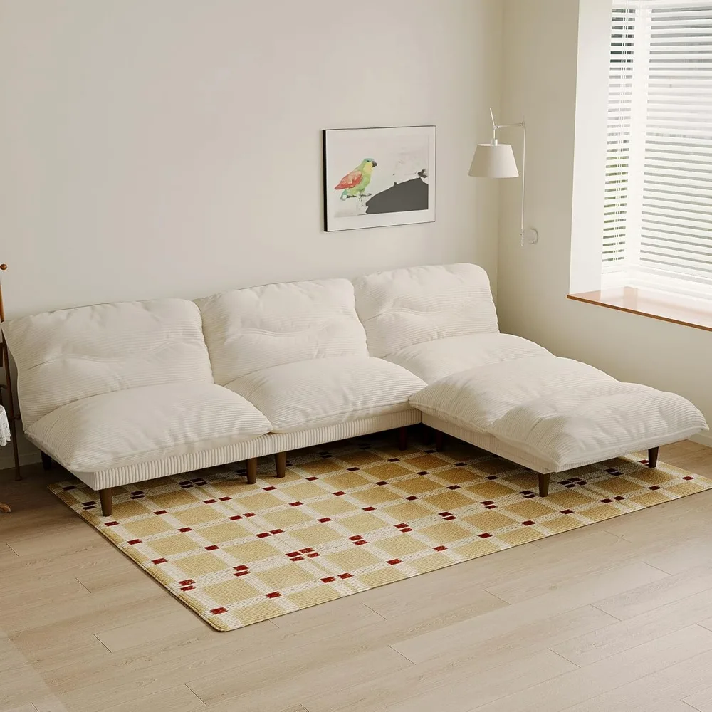 Futon Sofa Bed, 4 I…