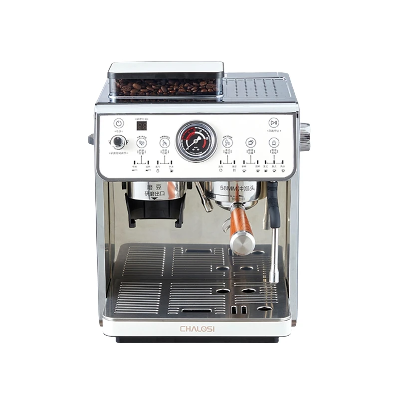 

Wholesale Professional Italian Espresso Machine Programmable Semi-automatic Stainless Steel Home Coffee Maker 220v for Cafes