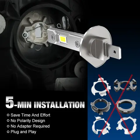 6 best sales H1 LED-lampor - №4