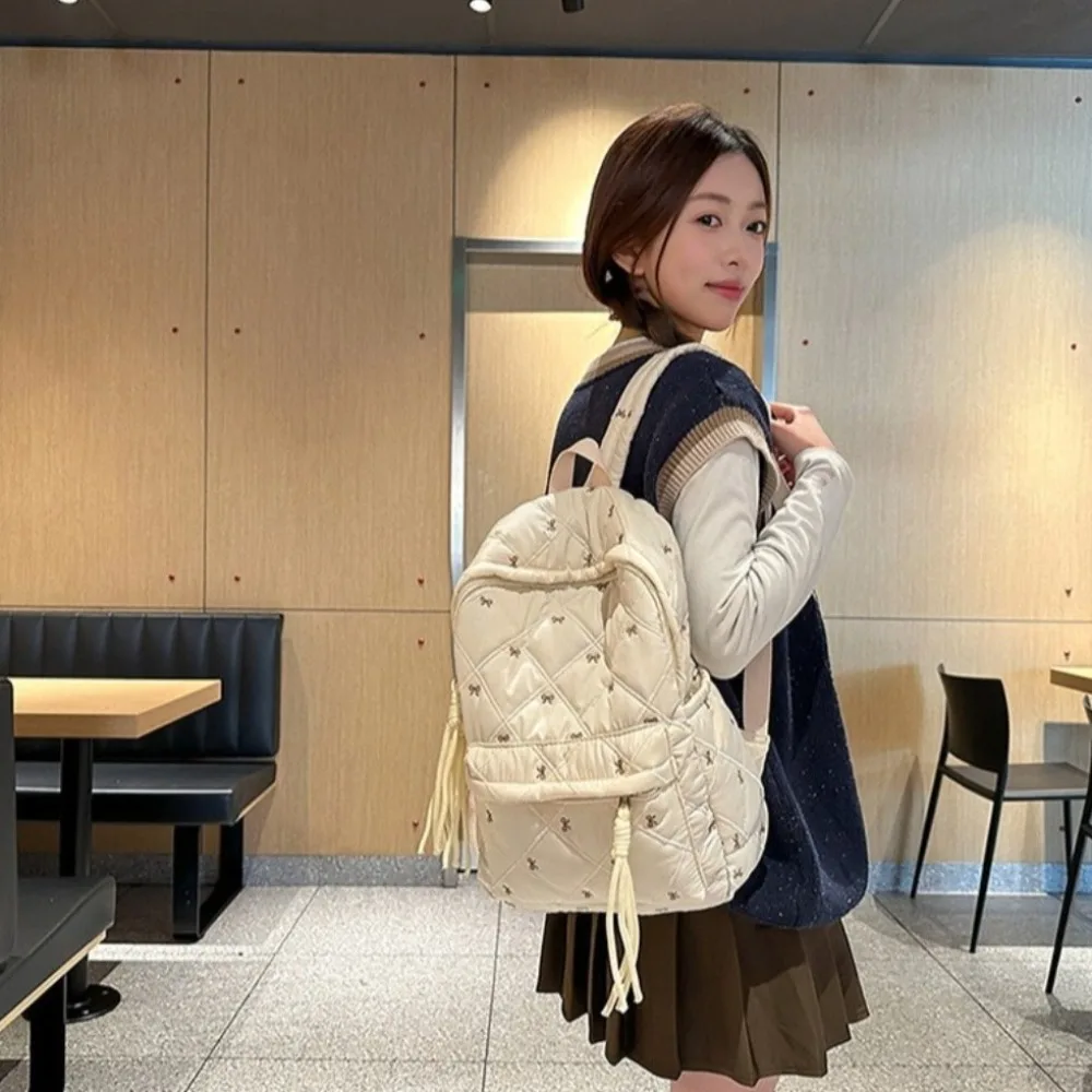 New Large Capacity Children's School Backpack Lightweight Bow School Bags Students Schoolbag Boys Girls