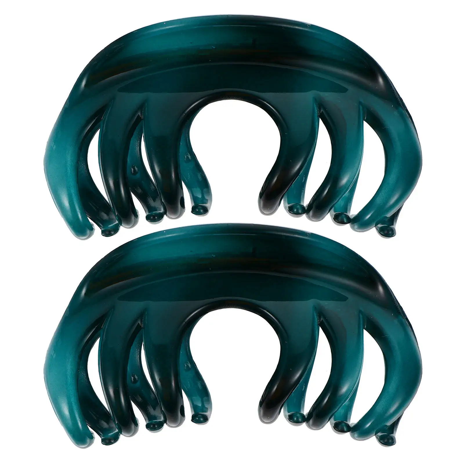 

2 шт. больших акриловых заколок-крабов для волос с прочным захватом, для тонких и густых волос, на каждый день, стильный аксессуар для женщин