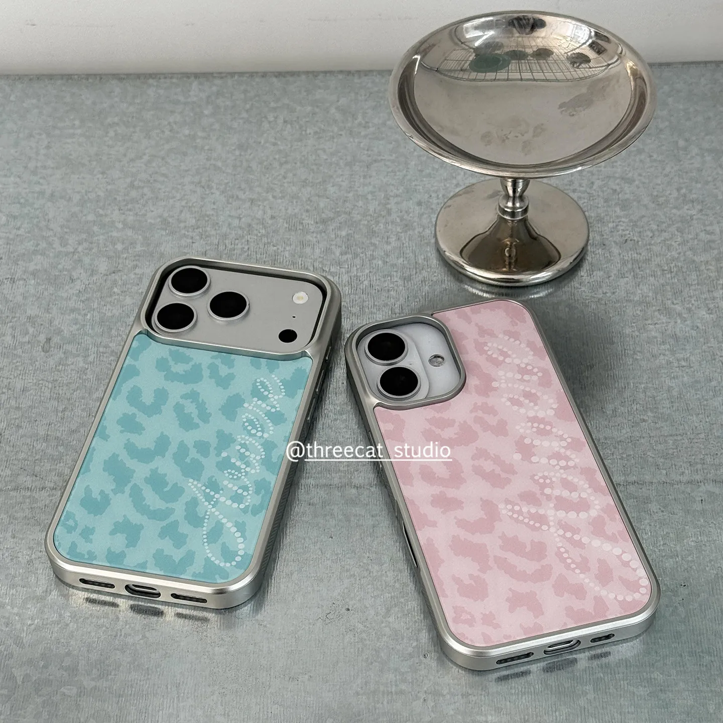 Phone Cases Leopard Print - Y2K Retro Tatlı Havalı Leopar Desenli