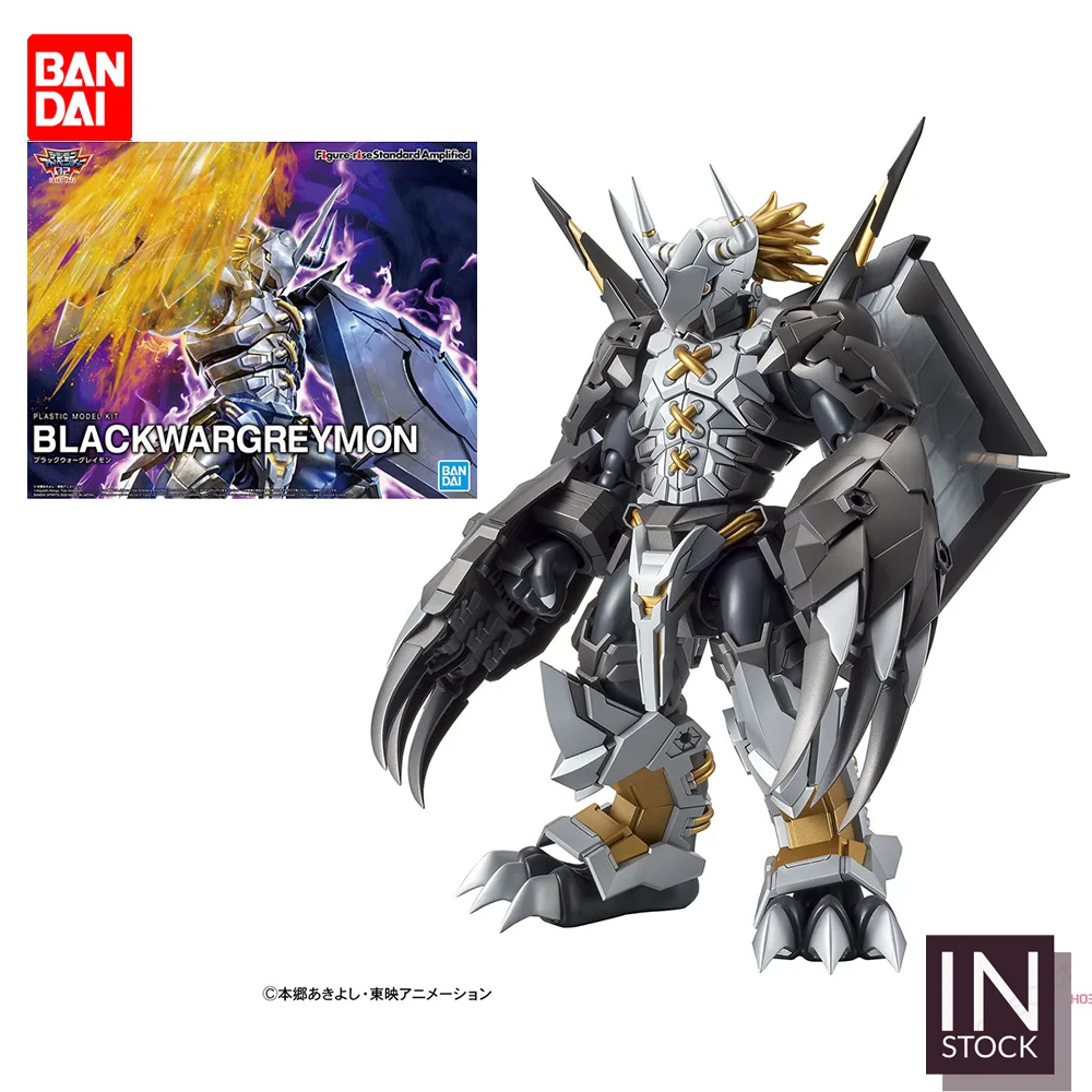 [In Stock] Original BANDAI FRS Figure Standard [DIGIMON] -BLACK WAR Greymon Plastice Model Kit