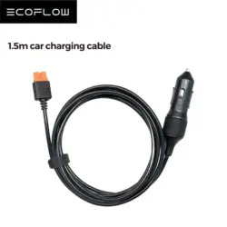 EcoFlow Delta Car Charging Cable 1.5m Outdoor Camping Convenient to carry