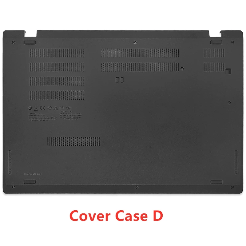 Imagem -05 - Lenovo-thinkpad L15 Gen Laptop Capa Traseira Top Case Moldura Frontal Palmrest Base Case Capa Inferior Novo