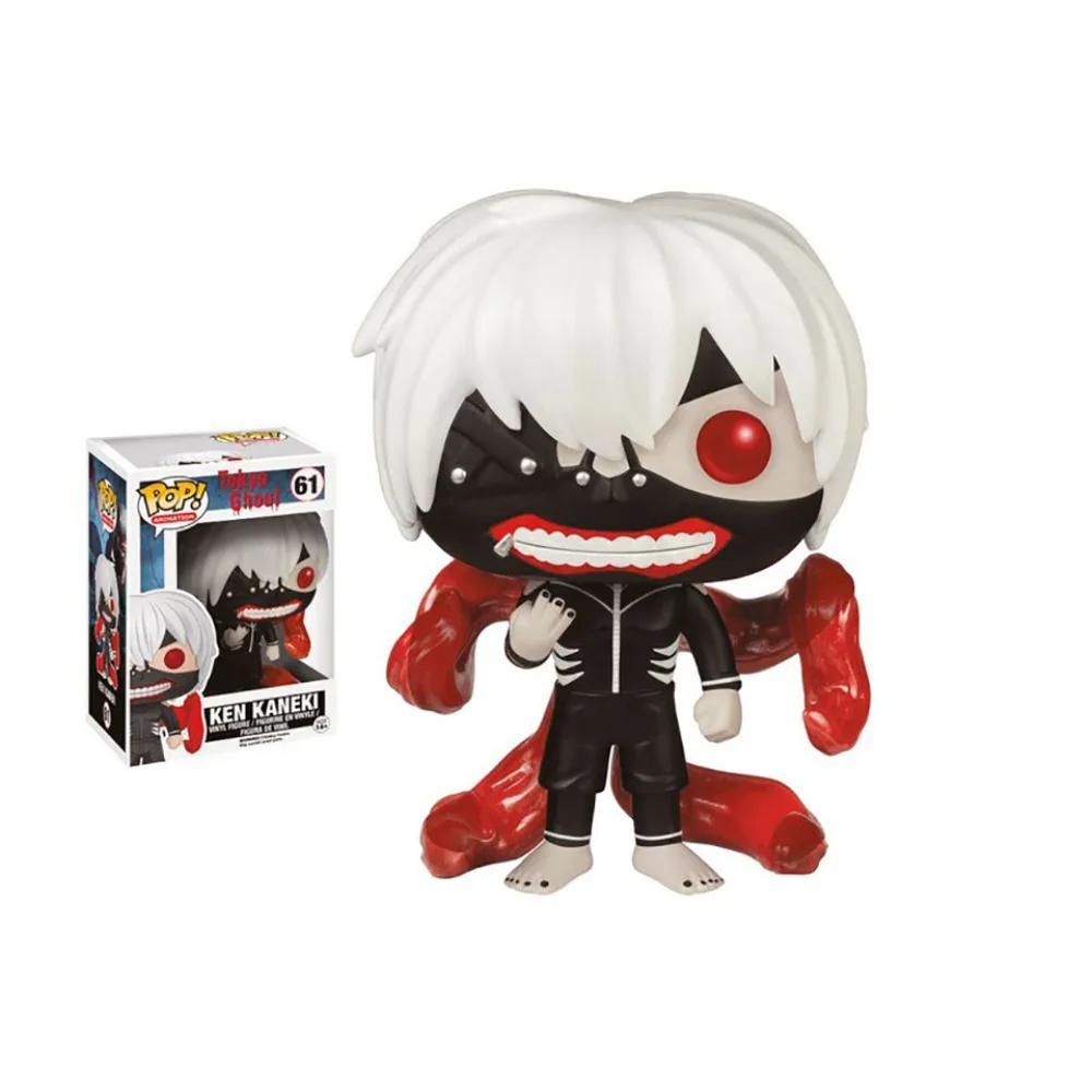 FUNKO POP Toy Figures Anime Tokyo Ghoul Popular Collection Action Dolls Toys Classic Character Kaneki Ken Models Birthday Gifts