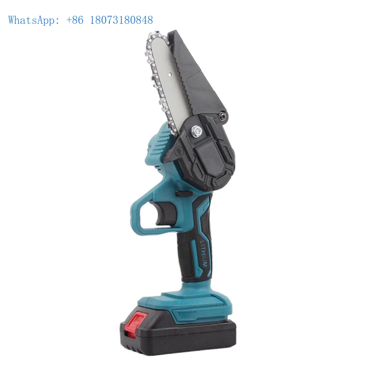 Factory Direct Sales 4/6in Mini wooden chainsaw 550W with 1500ma Lithium Battery electric chainsaw