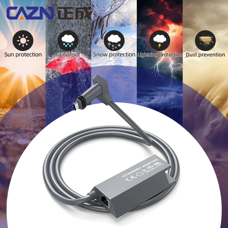 

Starlink Ethernet Adapter V2 Powerline Kit for Dish Antenna Satellite Internet GEN2 Wired External Network Adapter