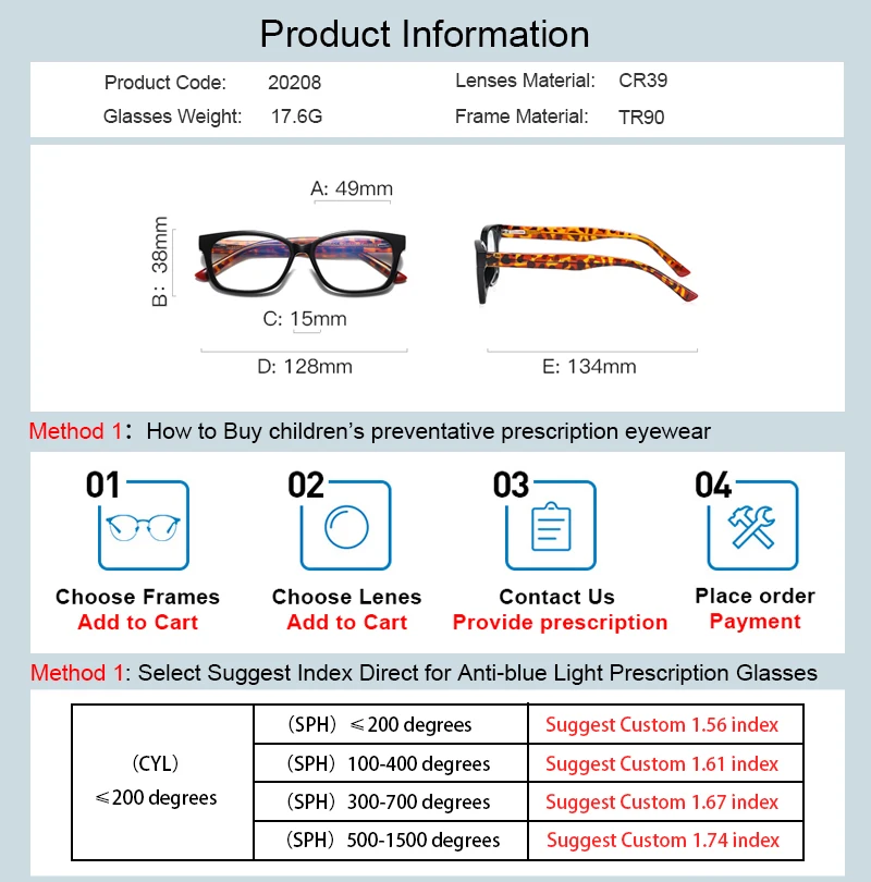 CLLOIO New Trendy Square Kids Myopia Glasses Anti Blue Light Boys Girls Computer Eyeglasses Children Prescription Optical Frames